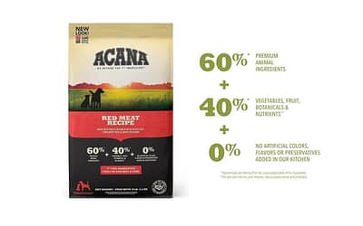 ACANA Red Meat Recipe, Grain-free Dry Dog Food Review[2023]