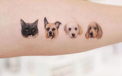 Dog Tattoos: Unique and Personalized Body Art