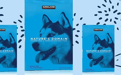 Kirkland Signature Nature’s Domain Grain-Free All Life Stages Salmon Meal & Sweet Potato Formula for Dogs