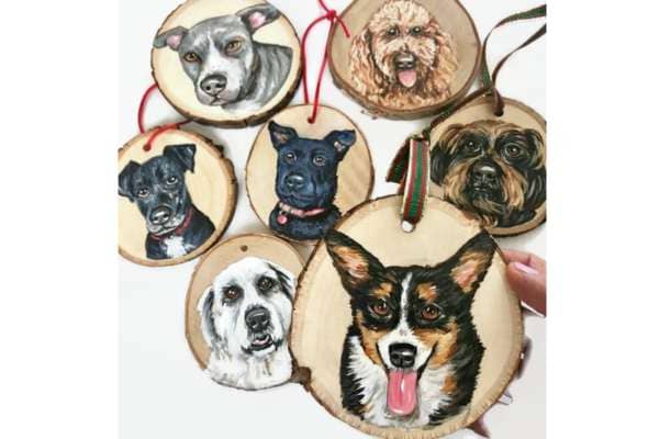 Custom Dog Ornaments