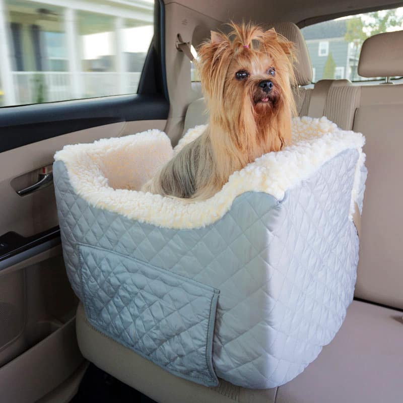best dog car seat , dog adoption , bonevoyagedogrescue