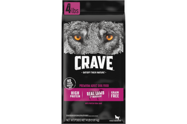 CRAVE Grain Free High Protein Adult Dry Dog Food with Lamb Content Image