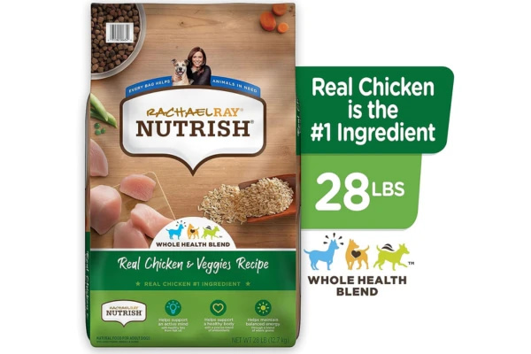 Rachael Ray Nutrish Premium Natural Dry Dog Food Made With Real Chicken