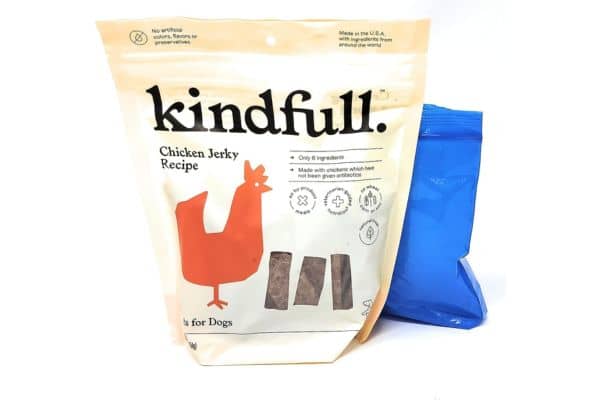 Tesadorz Bags and Kindfull Chicken Jerky Dog Treats