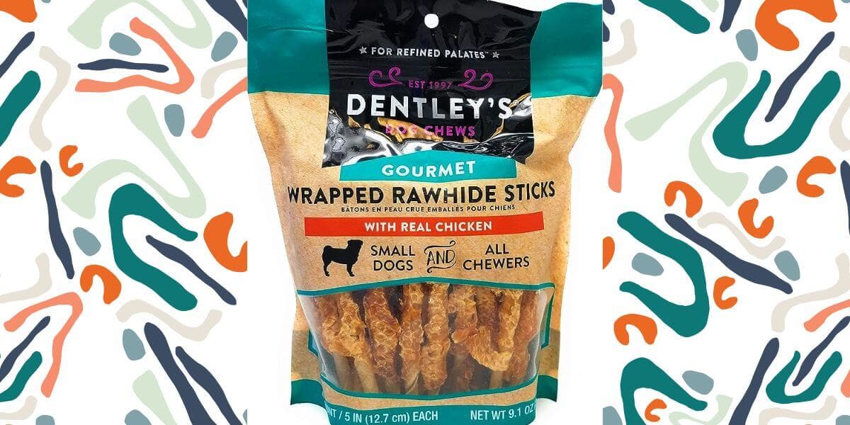 Dentley's gourmet 2025 wrapped rawhide sticks