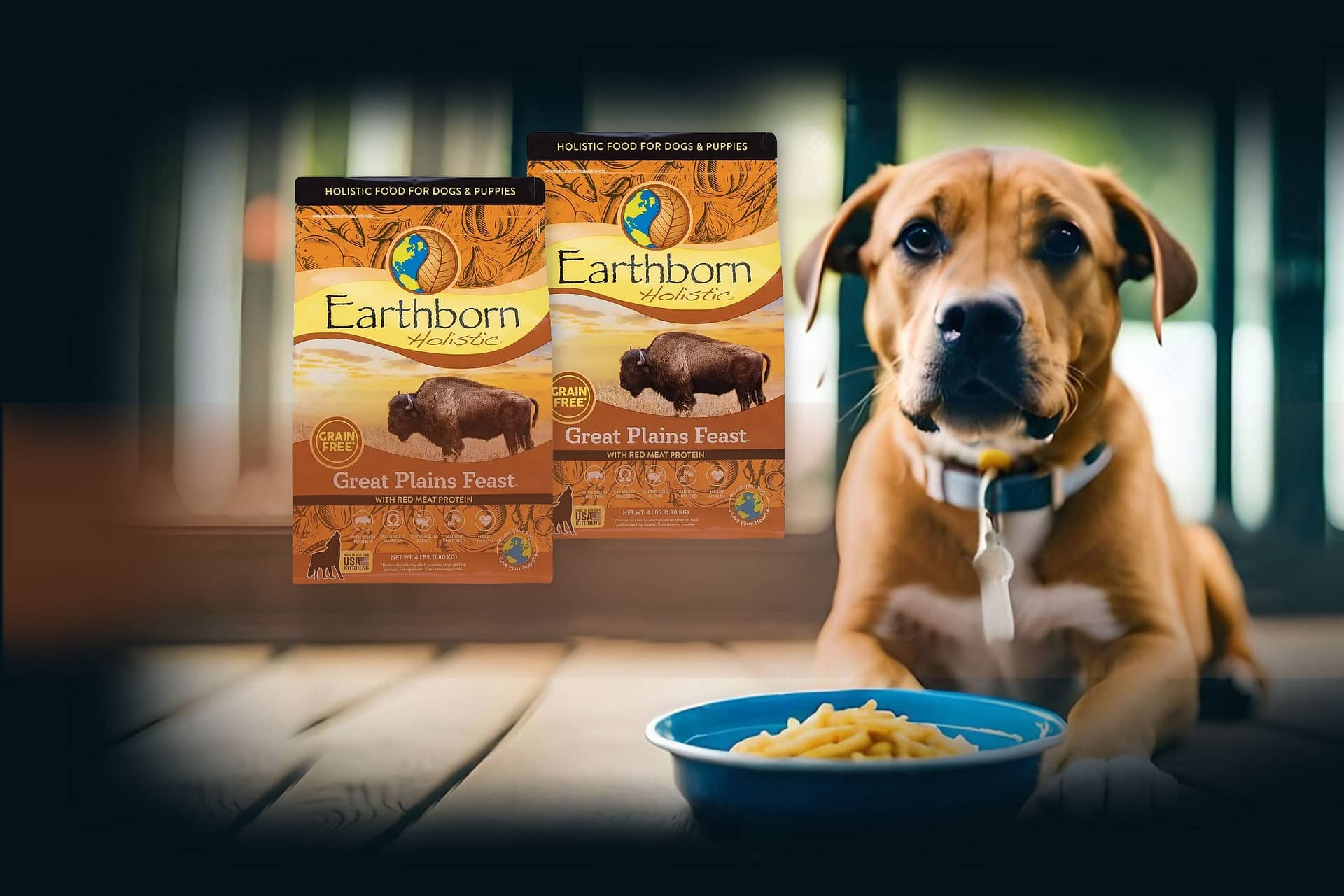 Earthborn Holistic Great Plains Feast Grain Free Dry Dog Food Analysis