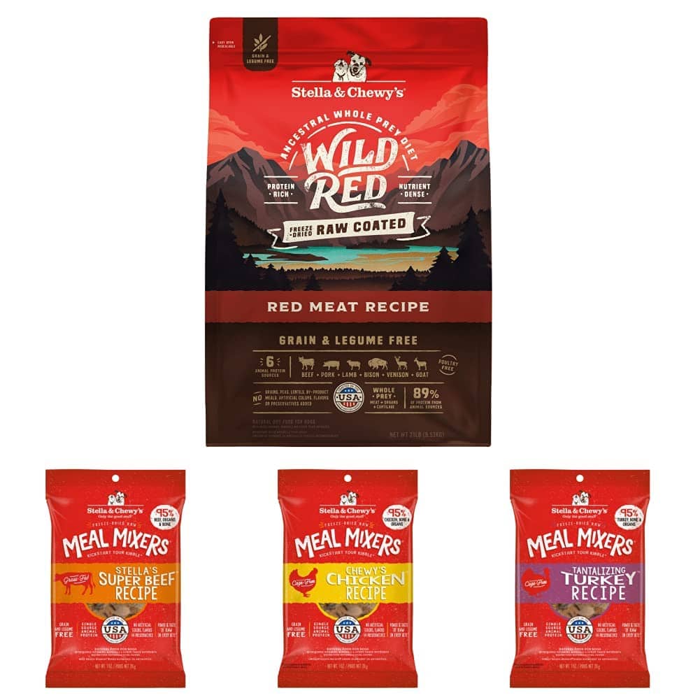 Stella & Chewy's Wild Red Raw Coated Dry Dog Food